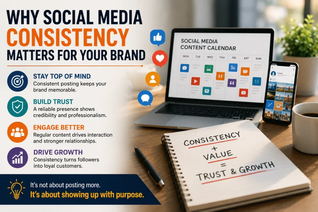 Why Social Media Consistency Matters for Your Brand