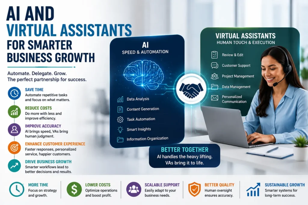 AI and Virtual Assistants for Smarter Business Growth