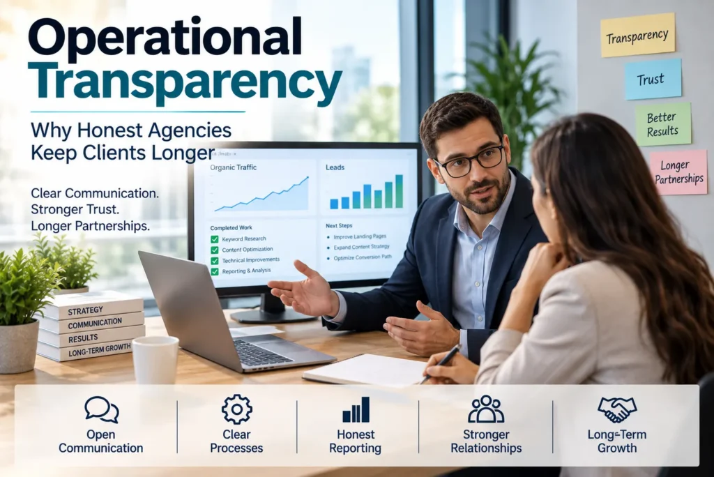 Operational Transparency: Why Honest Agencies Keep Clients Longer